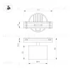 Трековый магнитный светильник Arlight MAG-VIBE-POINT-R75-10W Day4000-MIX 045001 045001 - 4