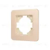 Рамка алюминиевая на 1 пост Arlight FRM-AKIRY-SFAL-1-GD 049686 049686 - 1