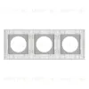 Рамка стеклянная на 3 поста Arlight FRM-GLARE-GC-3-WH 043838 043838 - 3