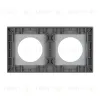 Рамка стеклянная на 2 поста Arlight FRM-GLARE-GC-2-GR 043837 043837 - 3
