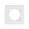 Рамка стеклянная на 1 пост Arlight FRM-OMALI-GS-1-WH 049648 049648 - 3