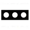 Рамка стеклянная на 3 поста Arlight FRM-GLARE-GC-3-BK 043839 043839 - 3