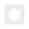 Рамка стеклянная на 1 пост Arlight FRM-OMALI-SFGS-1-WH 049675 049675 - 2