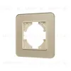 Рамка стеклянная на 1 пост Arlight FRM-OMALI-GS-1-GD 049667 049667 - 1