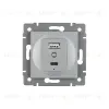 Механизм USB розетки Arlight SCT-MUAC-PL-GR-V (5V, 3A, QC4) 049840 049840 - 3