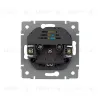 Механизм розетки с USB зарядкой Arlight SCT-MUAA-PL-GR-V (250V, 16A) 049820 049820 - 2