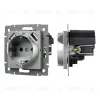 Механизм розетки с USB зарядкой Arlight SCT-MUAA-PL-GR-V (250V, 16A) 049820 049820 - 1
