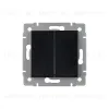 Механизм выключателя двухклавишный непроходной Arlight SWT-MK02-PL-BK-V (250V, 10A) 049888 049888 - 2