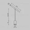 Трековый светильник Maytoni Focus LED C105PL-3W3-6K-B C105PL-3W3-6K-B - 10