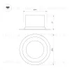 Встраиваемый светильник Arlight MS-DROP-BUILT-R84-8W Warm2700 054694 054694 - 4