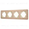 Рамка на 4 поста алюминиевая Arlight FRM-AKIRY-AL-4-GD 049733 049733 - 1