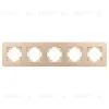 Рамка на 5 постов алюминиевая Arlight FRM-AKIRY-AL-5-GD 049736 049736 - 2