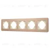 Рамка на 5 постов алюминиевая Arlight FRM-AKIRY-AL-5-GD 049736 049736 - 1