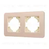 Рамка на 2 поста алюминиевая Arlight FRM-AKIRY-SFAL-2-GD 049739 049739 - 1
