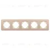 Рамка на 5 постов алюминиевая Arlight FRM-AKIRY-SFAL-5-GD 049748 049748 - 2