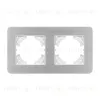 Рамка на 2 поста алюминиевая Arlight FRM-AKIRY-AL-2-SR 049724 049724 - 3