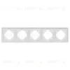 Рамка на 5 постов алюминиевая Arlight FRM-AKIRY-AL-5-SR 049734 049734 - 2
