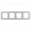 Рамка на 4 поста алюминиевая Arlight FRM-AKIRY-AL-4-SR 049731 049731 - 3