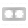 Рамка на 2 поста алюминиевая Arlight FRM-AKIRY-SFAL-2-SR 049737 049737 - 3