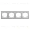 Рамка на 4 поста алюминиевая Arlight FRM-AKIRY-SFAL-4-SR 049743 049743 - 3