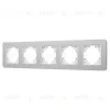 Рамка на 5 постов алюминиевая Arlight FRM-AKIRY-SFAL-5-SR 049746 049746 - 1