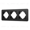 Рамка на 3 поста алюминиевая Arlight FRM-AKIRY-SFAL-3-BK 049741 049741 - 1