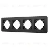 Рамка на 4 поста алюминиевая Arlight FRM-AKIRY-SFAL-4-BK 049744 049744 - 1