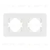 Рамка на 2 поста стеклянная Arlight FRM-OMALI-GS-2-WH 049692 049692 - 2