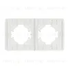 Рамка на 2 поста стеклянная Arlight FRM-OMALI-GS-2-WH 049692 049692 - 3