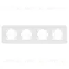 Рамка на 4 поста стеклянная Arlight FRM-OMALI-GS-4-WH 049700 049700 - 3