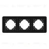 Рамка на 3 поста стеклянная Arlight FRM-OMALI-GS-3-BK 049697 049697 - 2