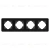 Рамка на 4 поста стеклянная Arlight FRM-OMALI-GS-4-BK 049701 049701 - 2