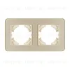 Рамка на 2 поста стеклянная Arlight FRM-OMALI-GS-2-GD 049695 049695 - 3