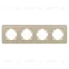 Рамка на 4 поста стеклянная Arlight FRM-OMALI-GS-4-GD 049703 049703 - 3