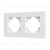 Рамка на 2 поста пластиковая Arlight FRM-PERIO-PL-2-WH 049750 049750 - 1