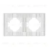 Рамка на 2 поста пластиковая Arlight FRM-PERIO-PL-2-WH 049750 049750 - 2