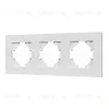 Рамка на 3 поста пластиковая Arlight FRM-PERIO-PL-3-WH 049754 049754 - 1