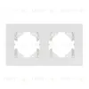 Рамка на 2 поста пластиковая Arlight FRM-PERIO-PL-2-WH 049750 049750 - 3