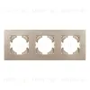 Рамка на 3 поста пластиковая Arlight FRM-PERIO-PL-3-GD 049757 049757 - 3