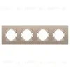 Рамка на 4 поста пластиковая Arlight FRM-PERIO-PL-4-GD 049761 049761 - 2