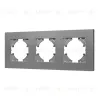 Рамка на 3 поста пластиковая Arlight FRM-PERIO-PL-3-GR 049756 049756 - 1