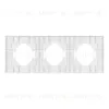 Рамка на 3 поста пластиковая Arlight FRM-PERIO-PL-3-GR 049756 049756 - 2