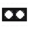 Рамка на 2 поста пластиковая Arlight FRM-PERIO-PL-2-BK 049751 049751 - 2