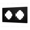 Рамка на 2 поста пластиковая Arlight FRM-PERIO-PL-2-BK 049751 049751 - 1