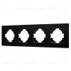 Рамка на 4 поста пластиковая Arlight FRM-PERIO-PL-4-BK 049759 049759 - 1