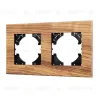 Рамка на 2 поста из натурального дерева Arlight FRM-XSILO-WD-2-SNL 051273 051273 - 1