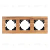 Рамка на 3 поста из натурального дерева Arlight FRM-XSILO-WD-3-SNL 051276 051276 - 3