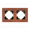 Рамка на 2 поста из натурального дерева Arlight FRM-XSILO-WD-2-NL 050871 050871 - 2