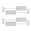 Трековый прожектор для растений (4 шт.) Uniel ULB-P37-12W/SPFR/K WHITE 3М SET42 UL-00012710 ULB-P37-12W/SPFR/K WHITE 3М SET42 - 2