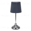 Настольная лампа Uniel UML-B309 E14 CHROME/DARK BLUE UL-00012426 UML-B309 E14 CHROME/DARK BLUE - 1